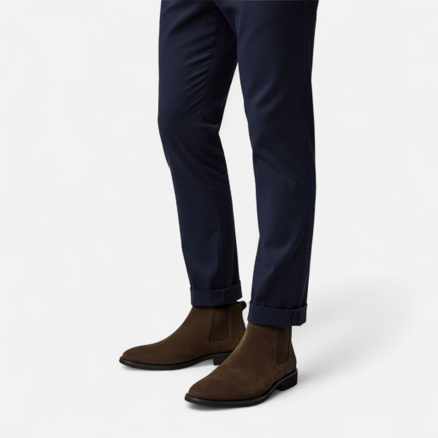 Da Uomo Stivaletti Chelsea Rialzo Eleganza Casual Moderna