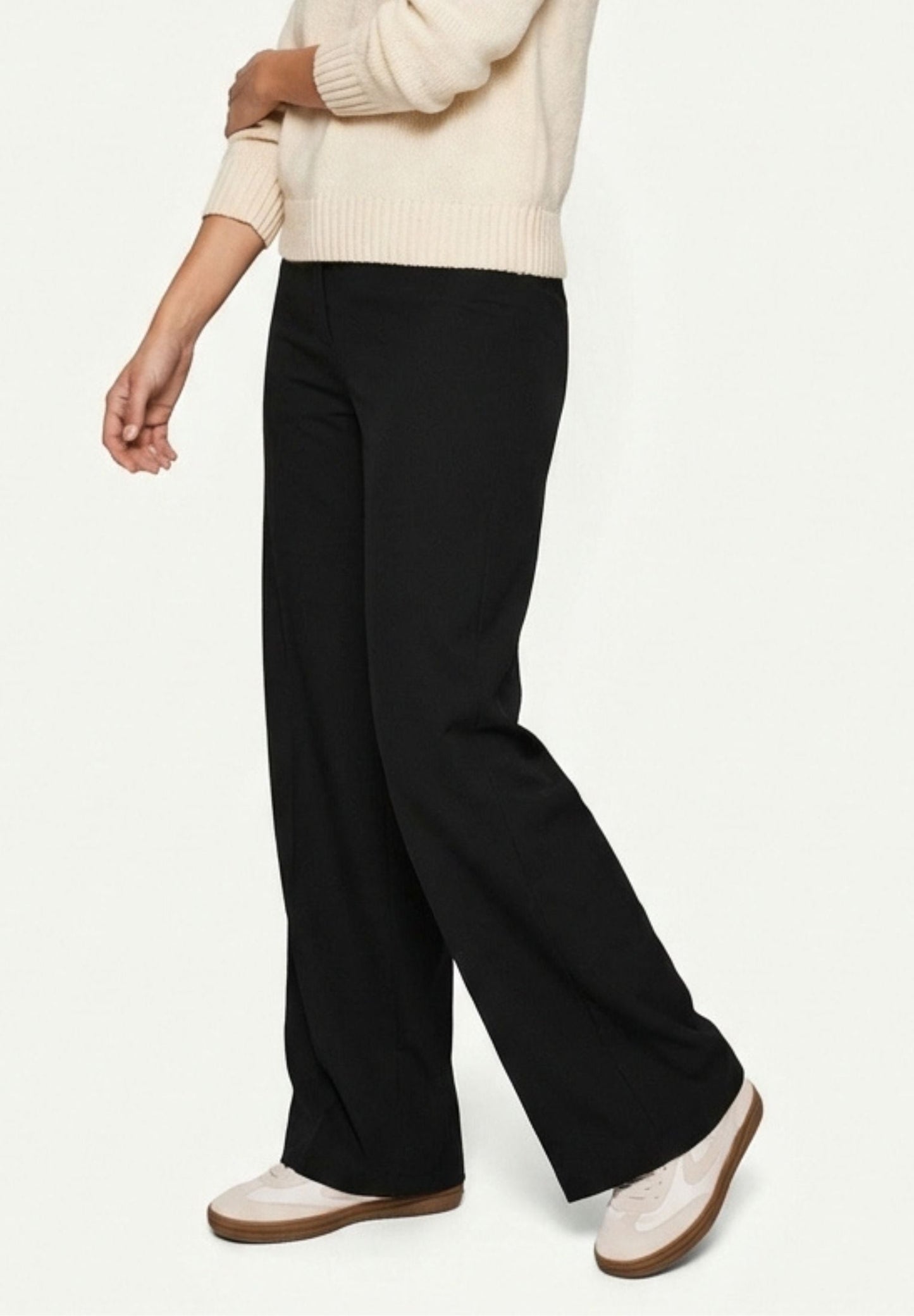 Pantaloni slim fit neri