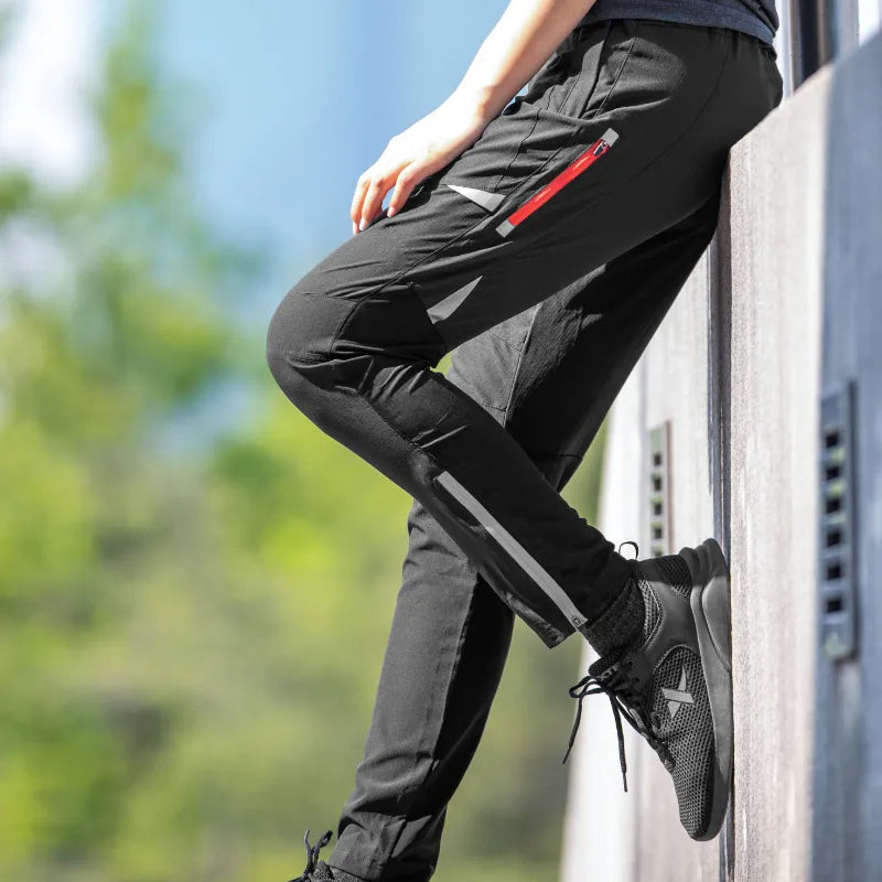 Da Uomo Pantaloni Cycling Stretch Performance Affusolati Tecnici