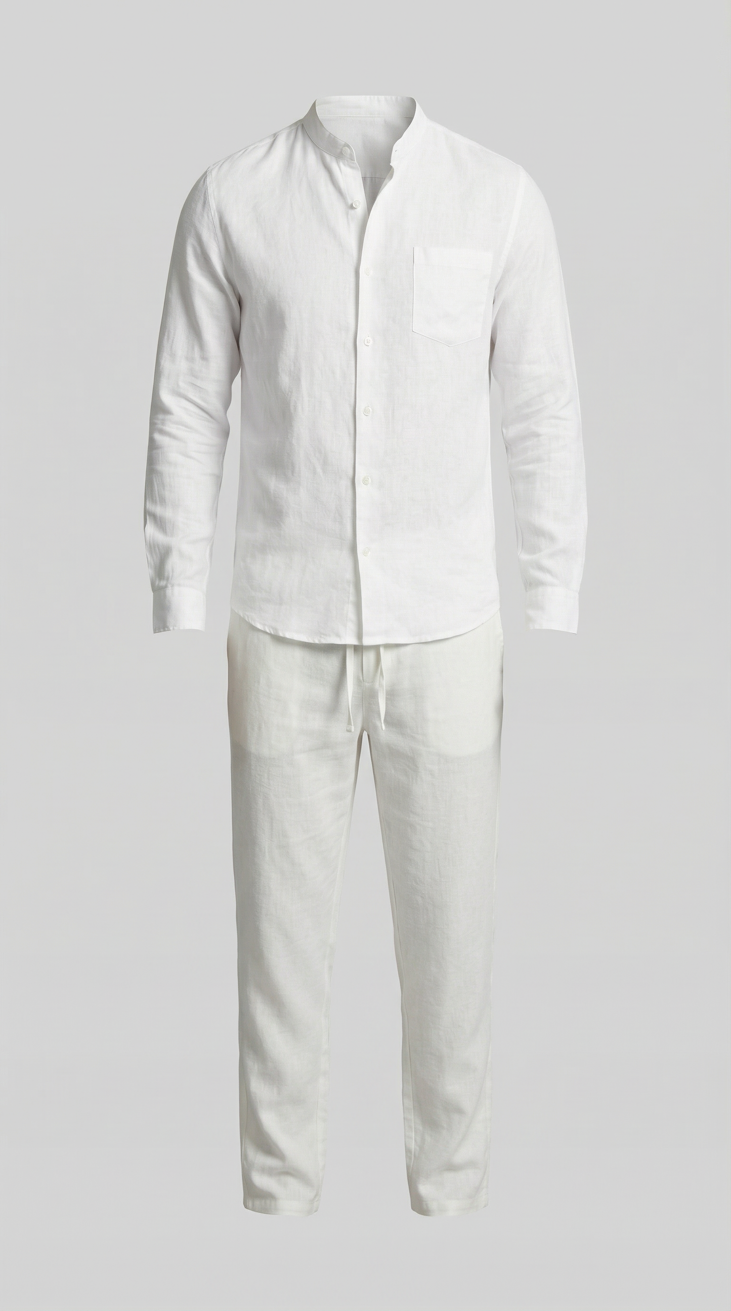 Da Uomo Completo in Lino Relax Smart Casual Moderno