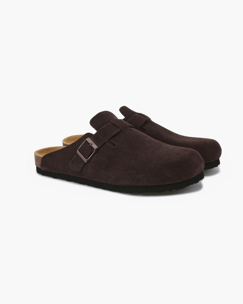 Da Donna Ciabatte Slip-On con Fibbia Regolabile e Design Comfort