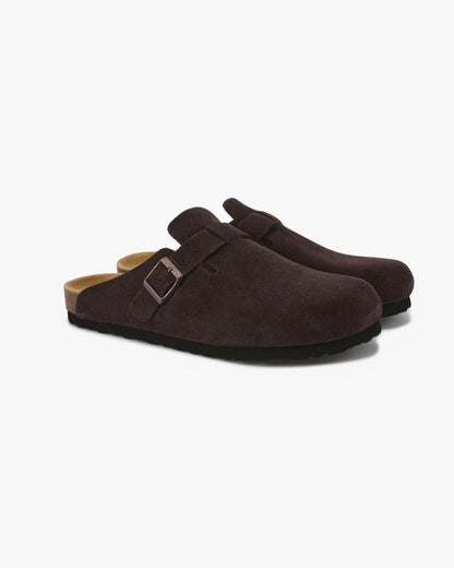 Da Donna Ciabatte Slip-On con Fibbia Regolabile e Design Comfort