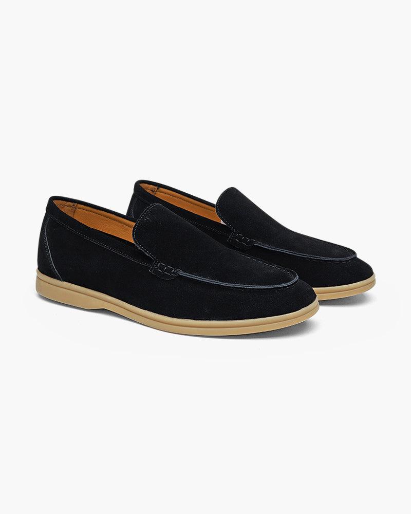 Da Uomo Mocassini in Camoscio Slip-On dallo Stile Smart Casual