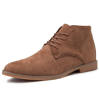 Da Uomo Stivaletti Casual in Suede dal Design Moderno