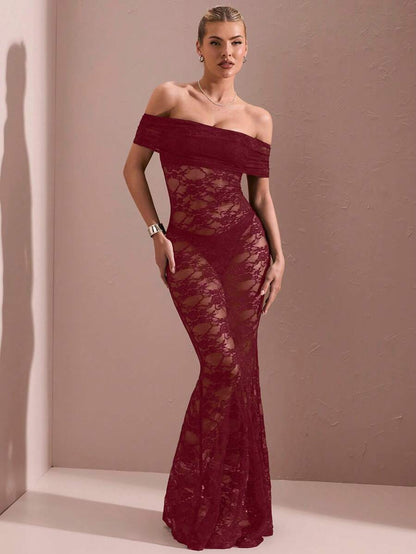 Da Donna Abito Maxi Off-Shoulder Eleganza da Sera