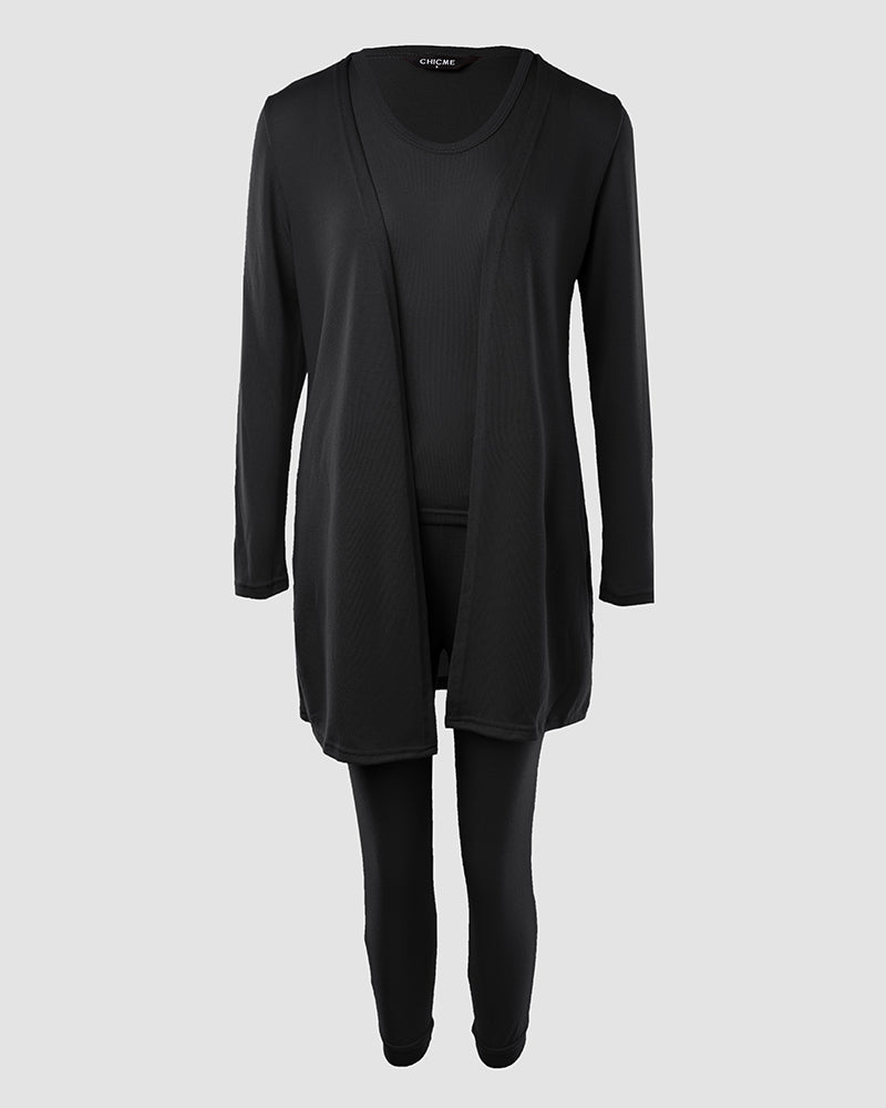 Da Donna Completo Relax Tre Pezzi Casual Moderno
