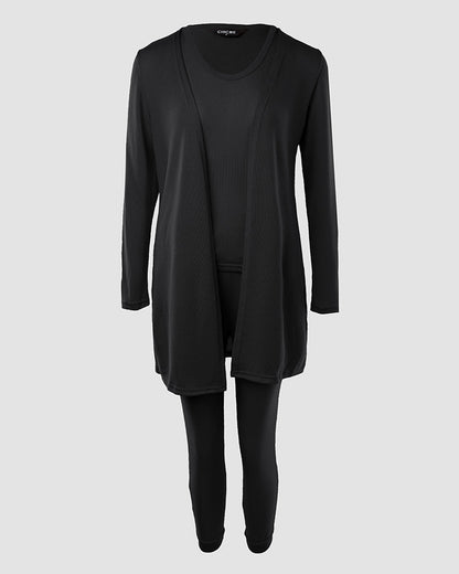 Da Donna Completo Relax Tre Pezzi Casual Moderno