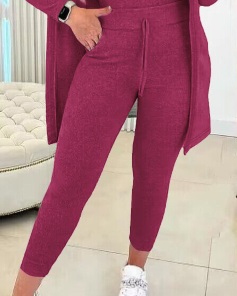 Da Donna Completo Relax Tre Pezzi Casual Moderno