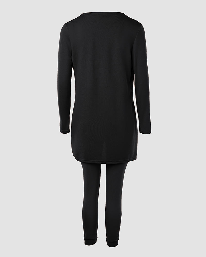 Da Donna Completo Relax Tre Pezzi Casual Moderno