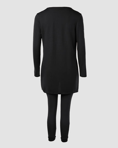 Da Donna Completo Relax Tre Pezzi Casual Moderno