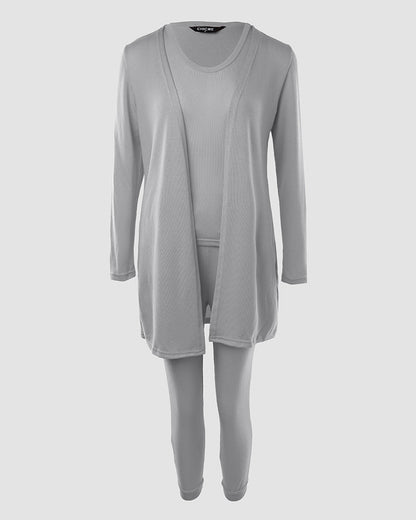 Da Donna Completo Relax Tre Pezzi Casual Moderno