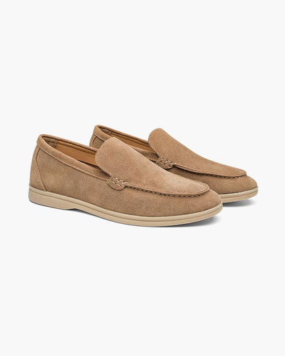 Da Uomo Mocassini in Camoscio Slip-On dallo Stile Smart Casual