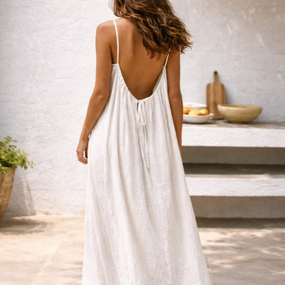 Da Donna Abito Maxi Spalline Regolabili Vestibilità Ampia Relax Moderna