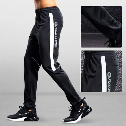 Da Uomo Jogger Sport Zip Laterali Urban Moderna