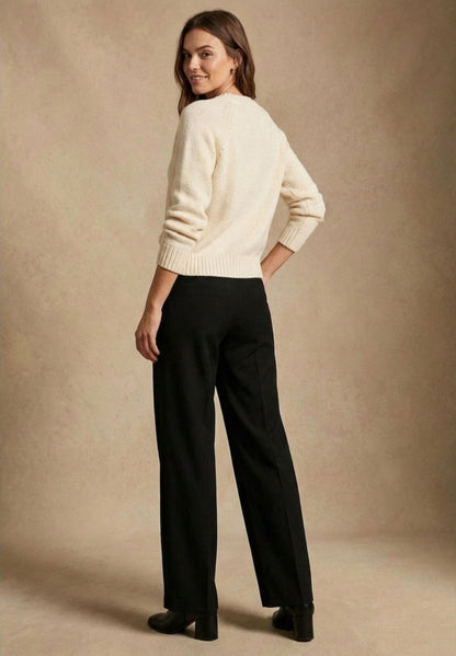 Pantaloni slim fit neri