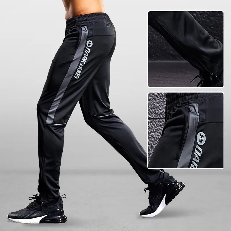 Da Uomo Jogger Sport Zip Laterali Urban Moderna