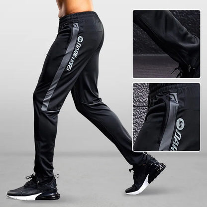 Da Uomo Jogger Sport Zip Laterali Urban Moderna
