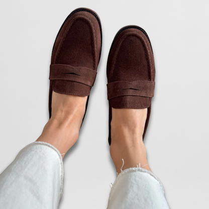Da Donna Mocassini Classici Flat con Design Penny e Linea Raffinata