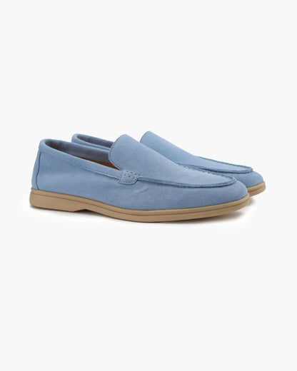 Da Uomo Mocassini in Camoscio Slip-On dallo Stile Smart Casual