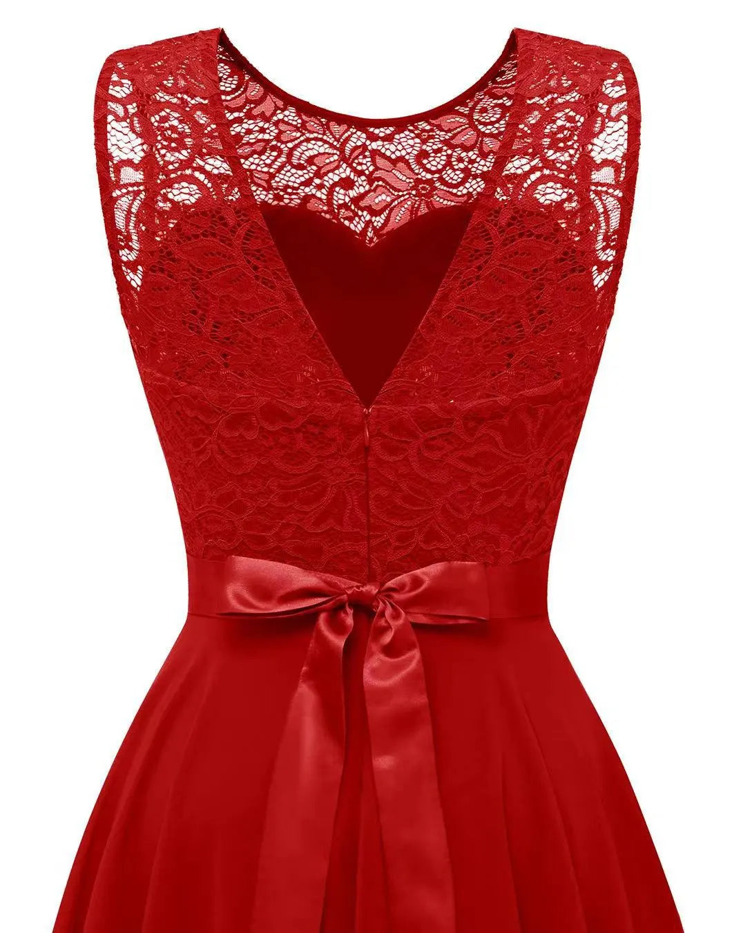 Da Donna Abito Elegante High-Low Asimmetrico da Cerimonia