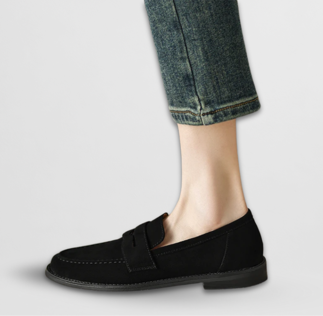 Da Donna Mocassini Classici Flat con Design Penny e Linea Raffinata