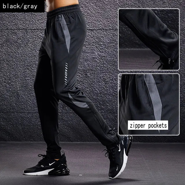 Da Uomo Jogger Sport Zip Laterali Urban Moderna