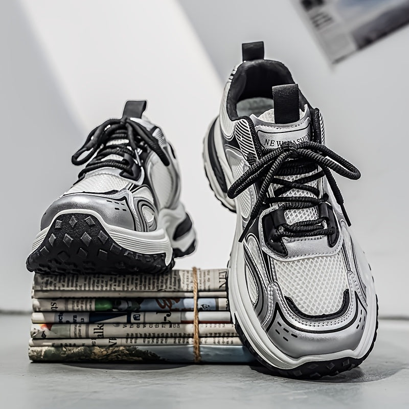 Da Uomo Sneakers Basse Strutturate con Suola Tecnica