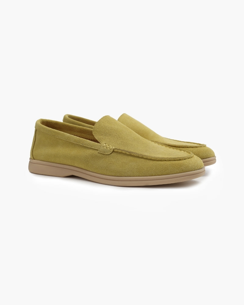 Da Uomo Mocassini in Camoscio Slip-On dallo Stile Smart Casual