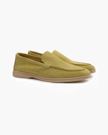 Da Uomo Mocassini in Camoscio Slip-On dallo Stile Smart Casual