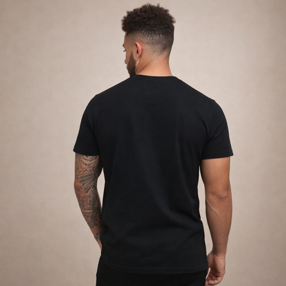 Da Uomo T-Shirt Slim Fit Girocollo Essenziale Relax Moderna