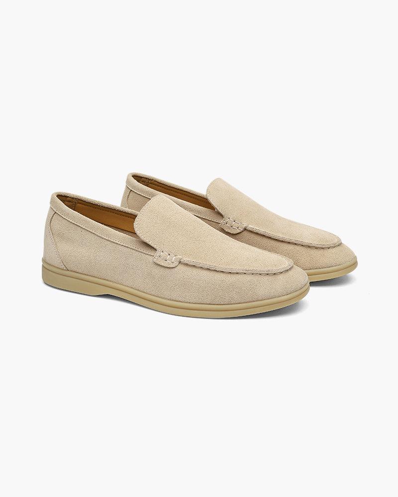 Da Uomo Mocassini in Camoscio Slip-On dallo Stile Smart Casual