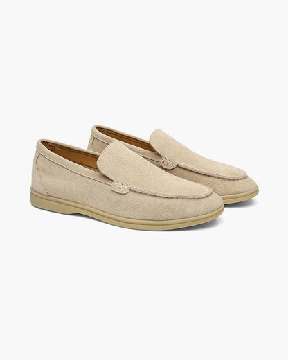 Da Uomo Mocassini in Camoscio Slip-On dallo Stile Smart Casual