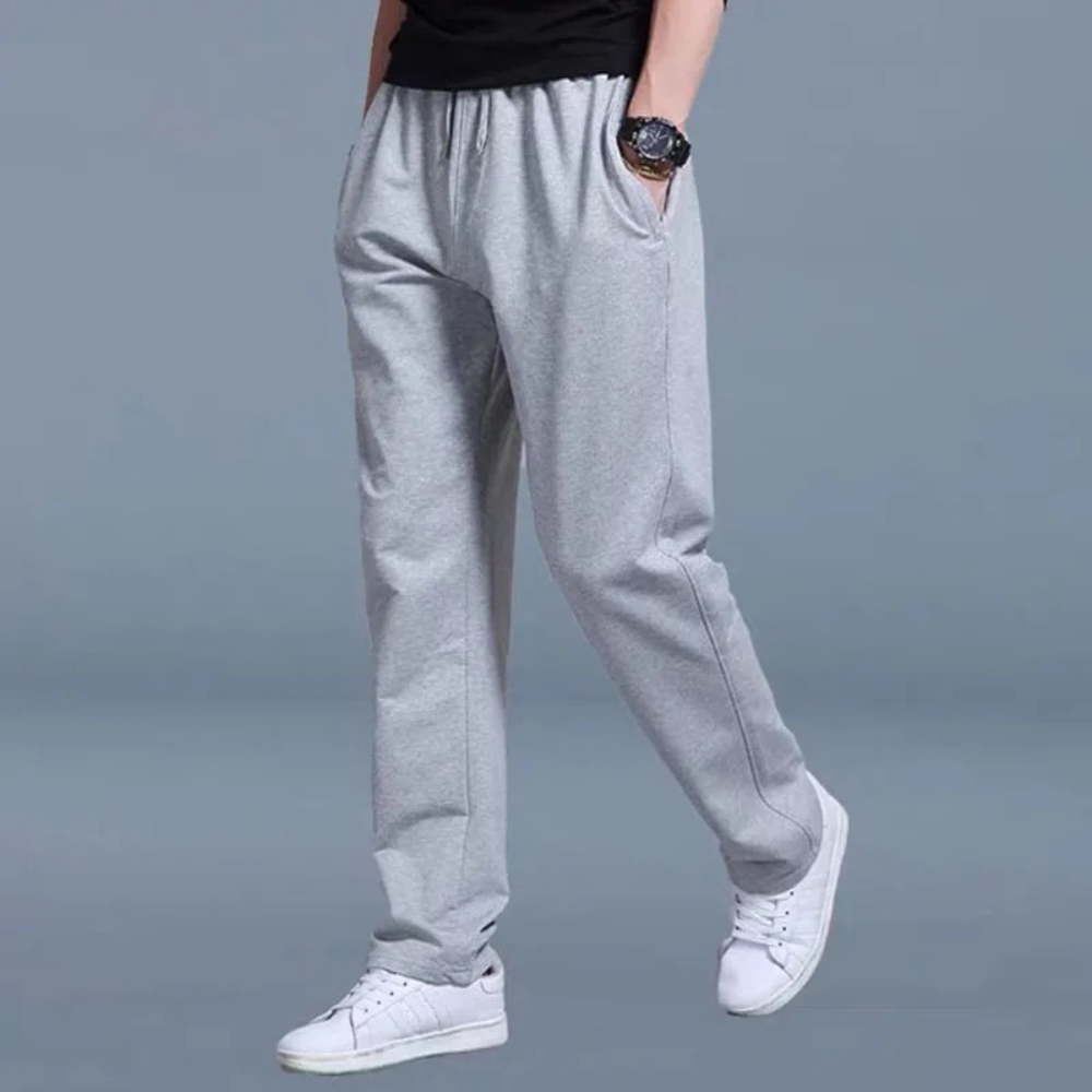 Da Uomo Pantaloni Jogger Straight Fit Casual Quotidiano