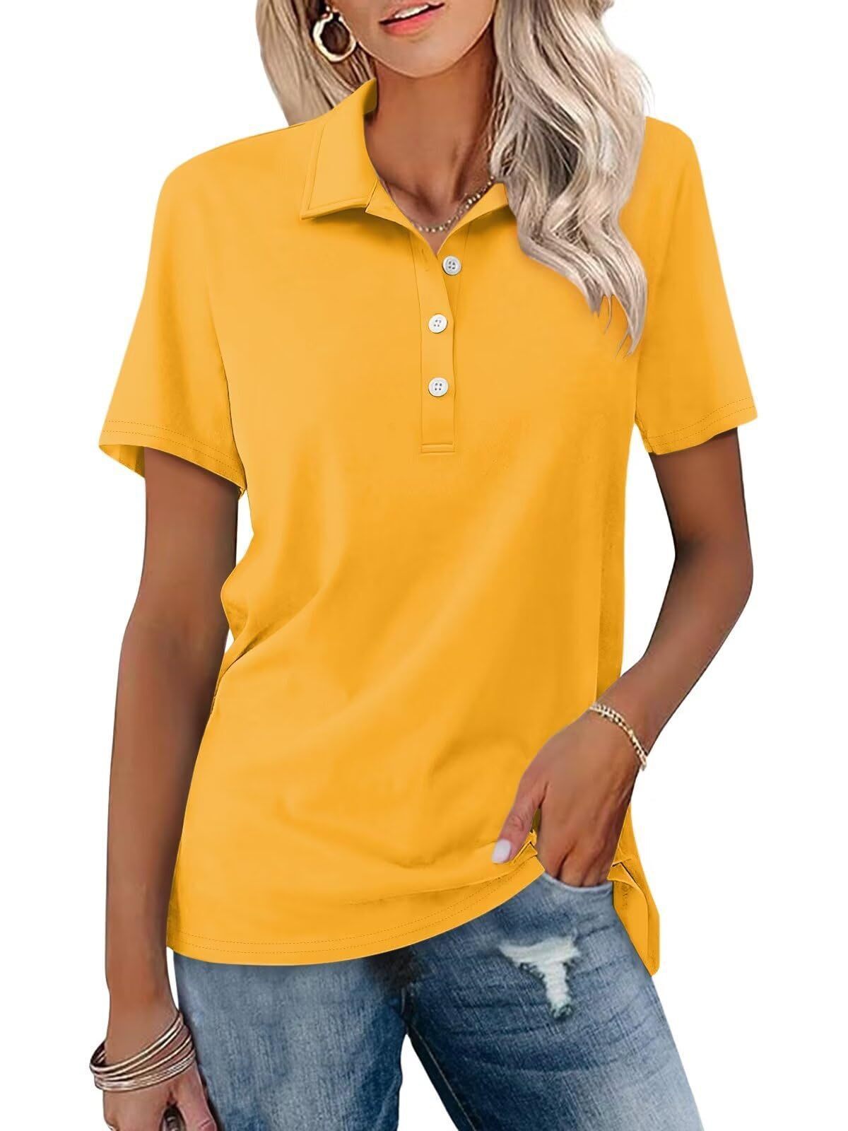 Da Donna Polo Classica Minimal Eleganza Smart Casual