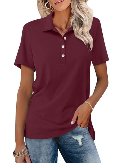 Da Donna Polo Classica Minimal Eleganza Smart Casual