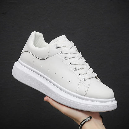 Da Uomo Sneakers Urban Minimal in Pelle Sintetica