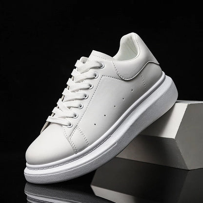 Da Uomo Sneakers Urban Minimal in Pelle Sintetica
