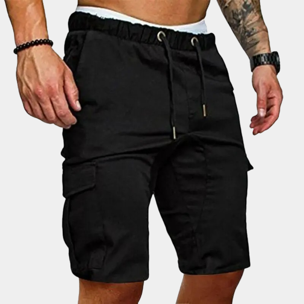 Da Uomo Bermuda Cargo Coulisse Relax Fit Urban Moderna