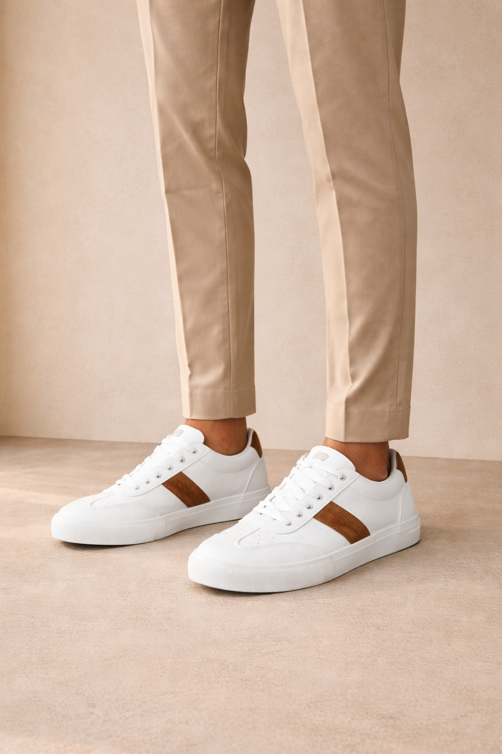 Da Uomo Sneakers Casual con Lacci e Suola Piatta Quotidiana