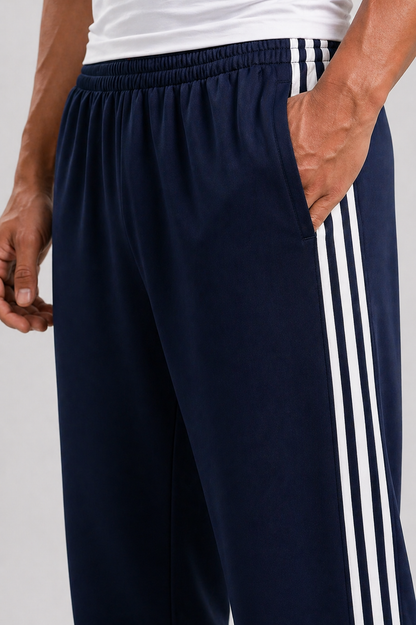 Da Uomo Pantaloni Sportivi Gamba Dritta Coulisse Tecnici Active