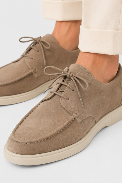 Da Uomo Scarpe Derby Stringate Pelle Struttura Heritage Elegante
