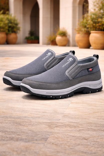 Da Uomo Scarpe Slip-On da Camminata con Ammortizzazione e Comfort Outdoor