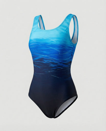 Da Donna Costume Intero Sportivo Stampato
