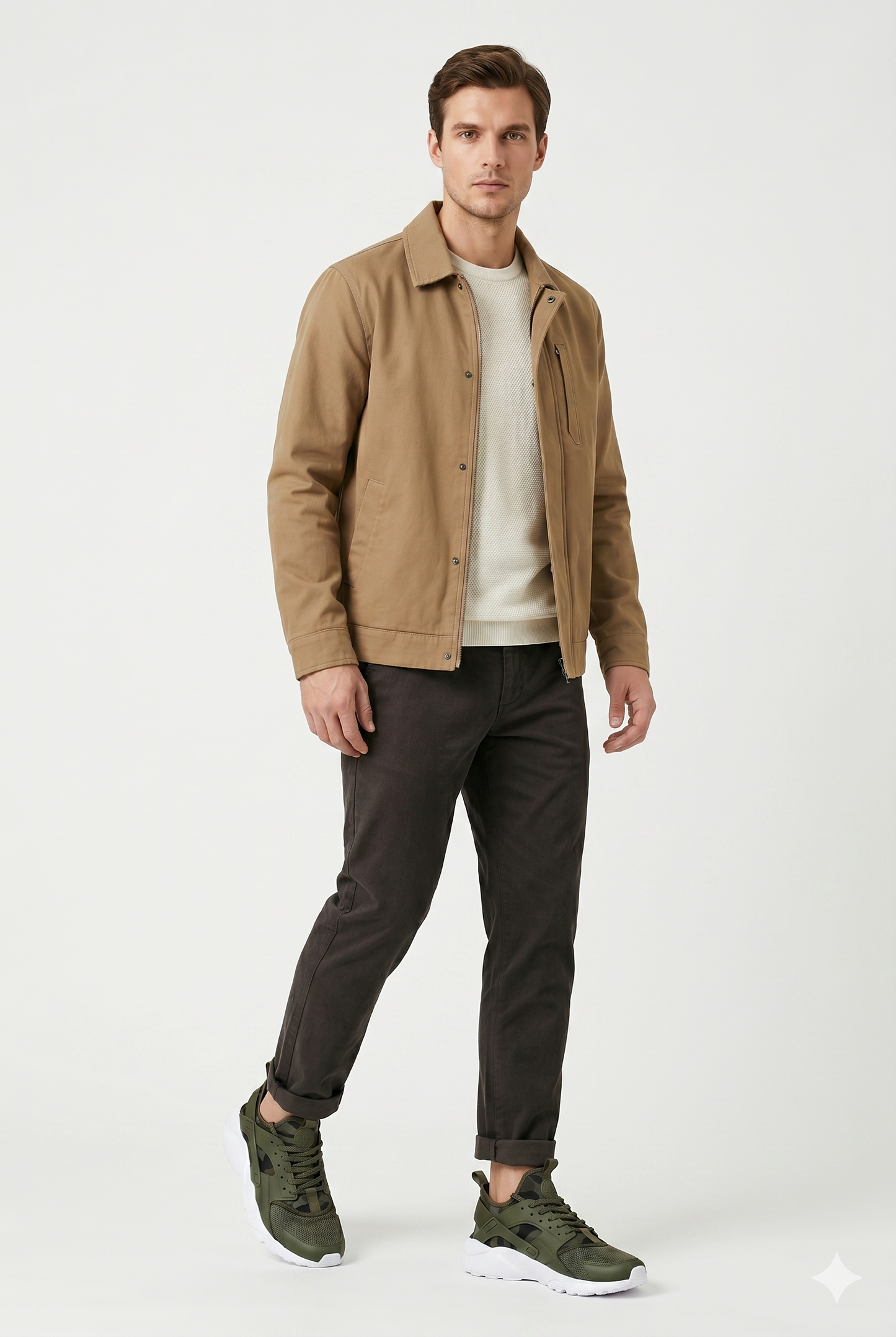 Da Uomo Sneakers Chunky Strutturate Suola Ammortizzata Urban