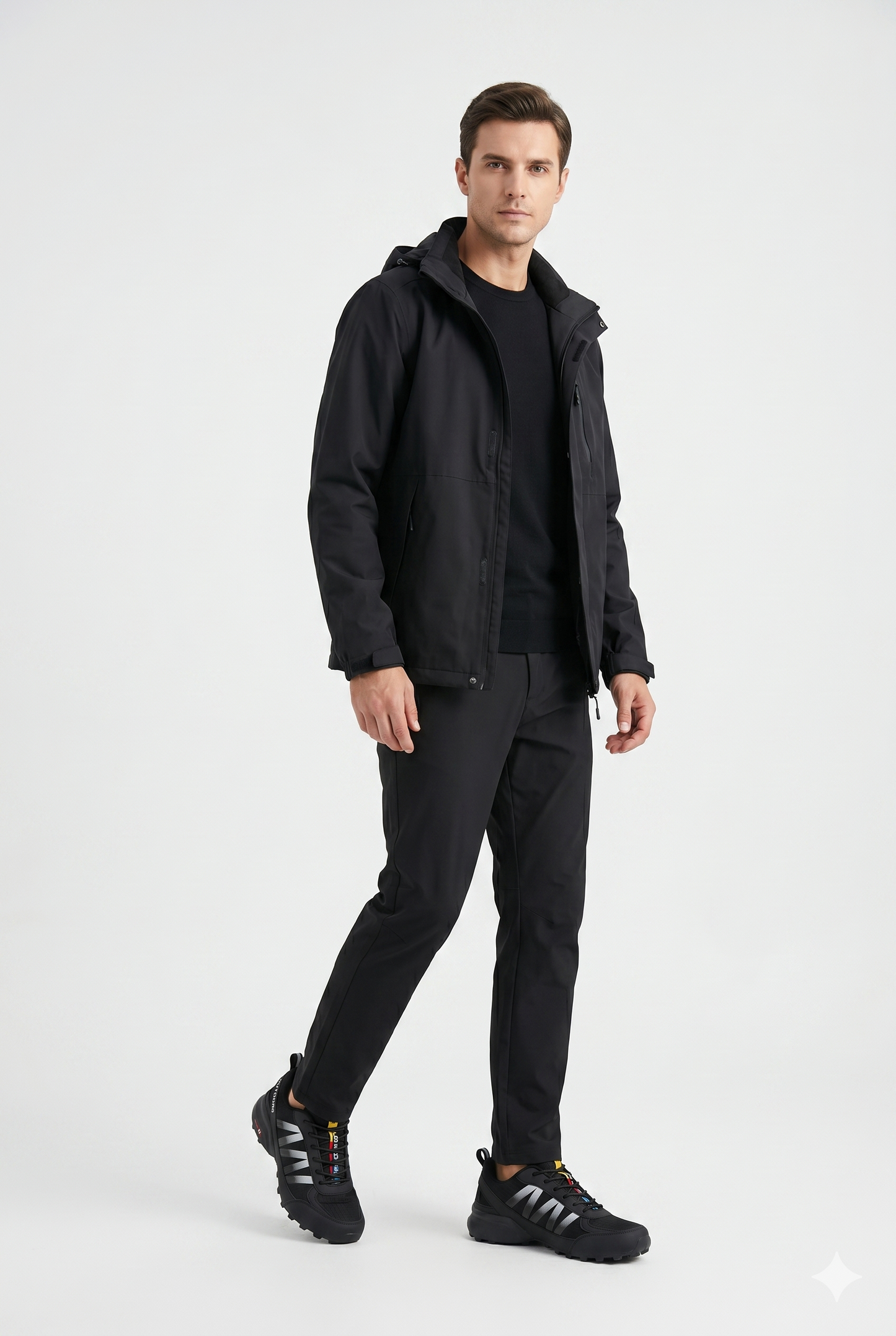 Da Uomo Sneakers Outdoor con Suola Grip Rinforzata e Design Sportivo
