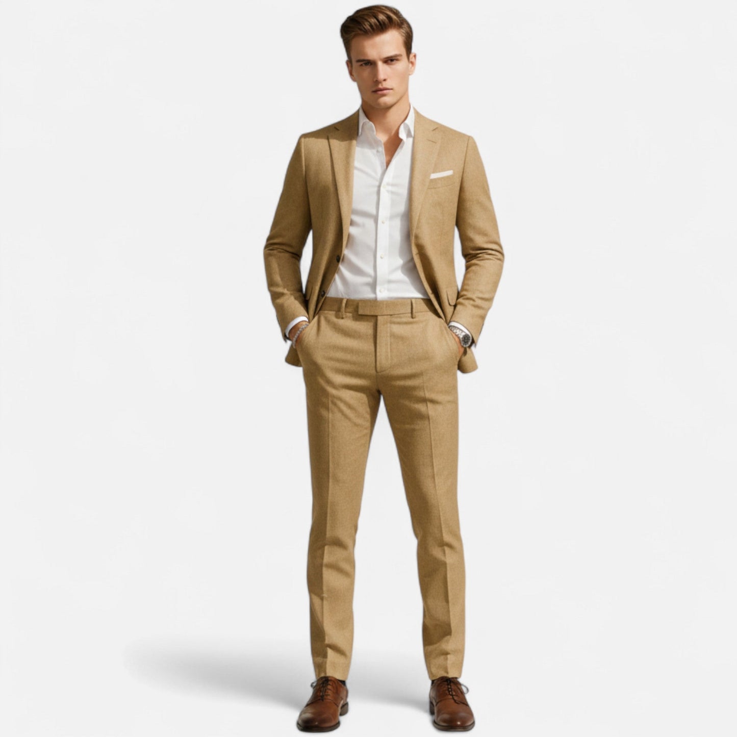 Da Uomo Completo in Lino Eleganza Sartoriale Estiva
