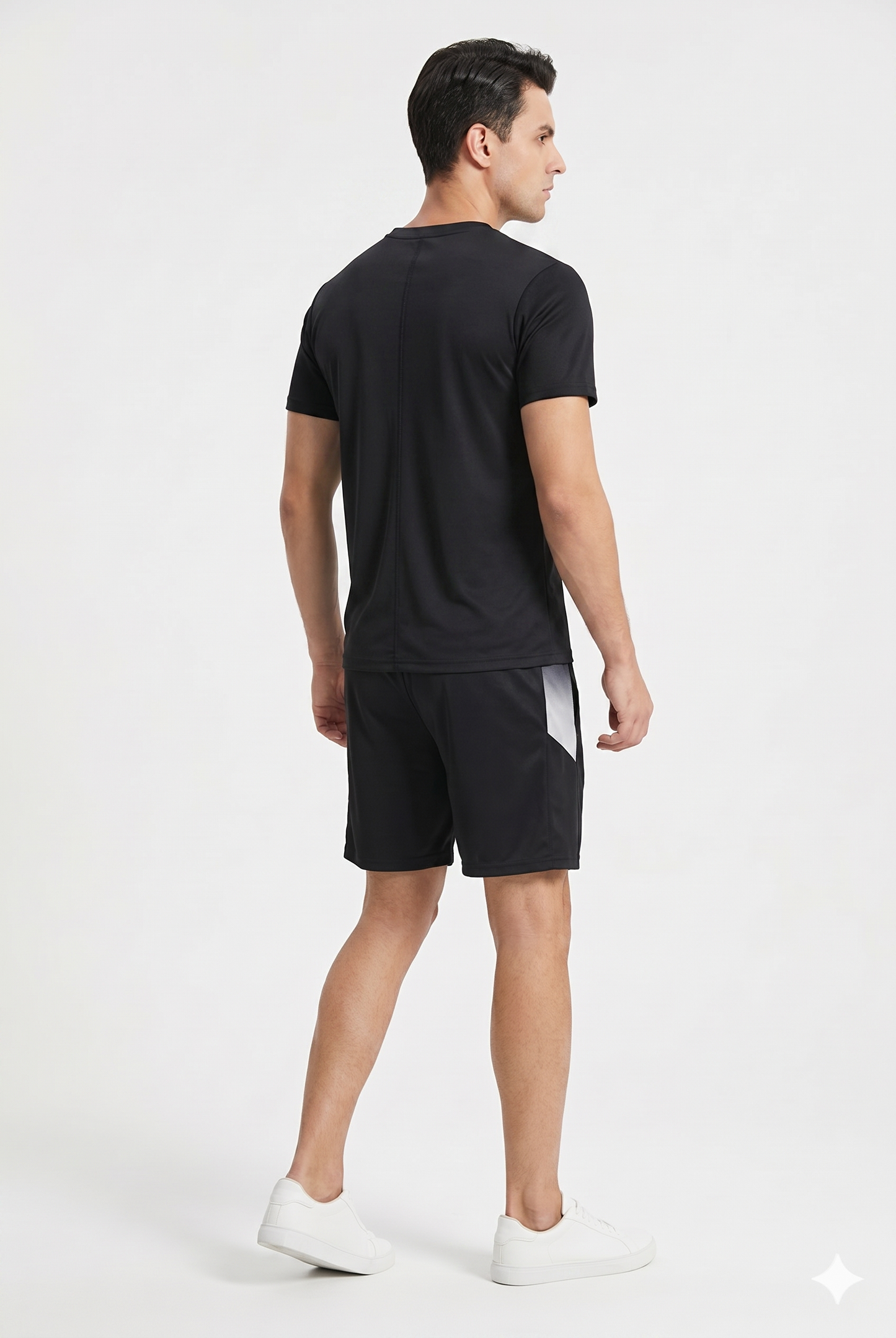 Da Uomo Completo Sportivo Tecnico T-Shirt Shorts Performance Training