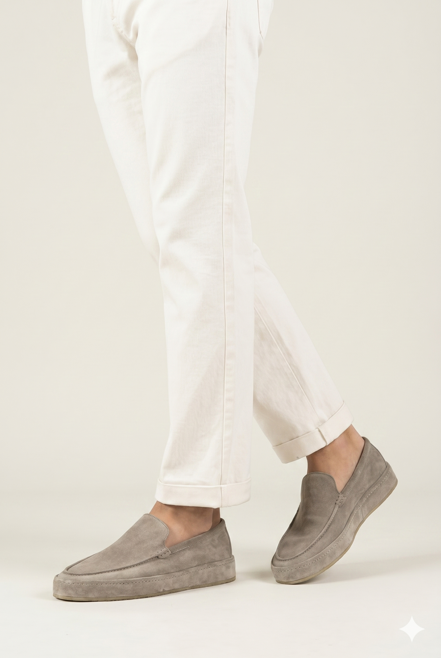 Da Uomo Mocassini Slip-On Strutturati Suola Morbida Eleganti