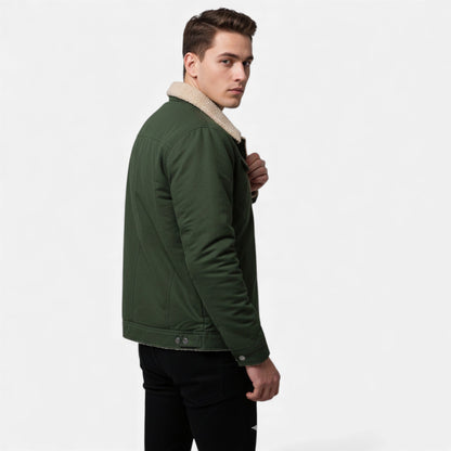 Da Uomo Giacca Workwear Interno Morbido Casual Moderna