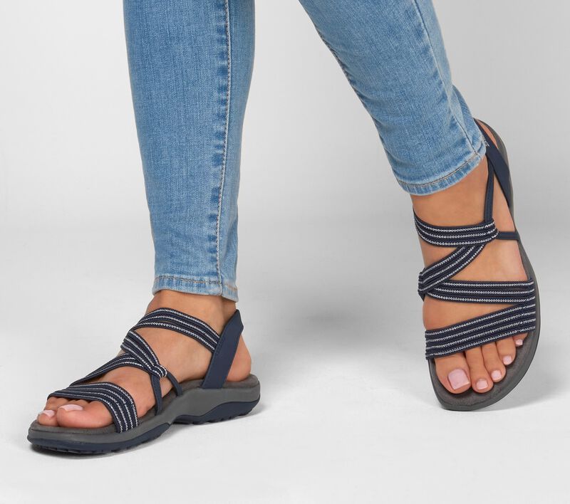 Da Donna Sandali Comfort Fasce Elastiche Casual Moderna